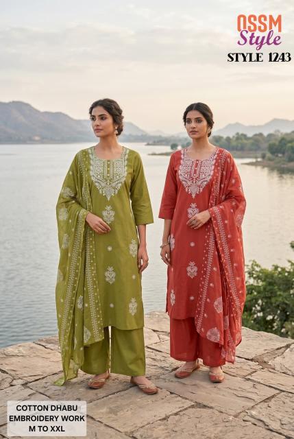 Ossm style 1243 wholesale kurti seller in delhi